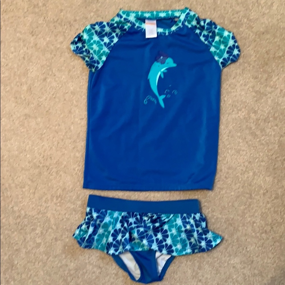 Girls two piece swimsuit